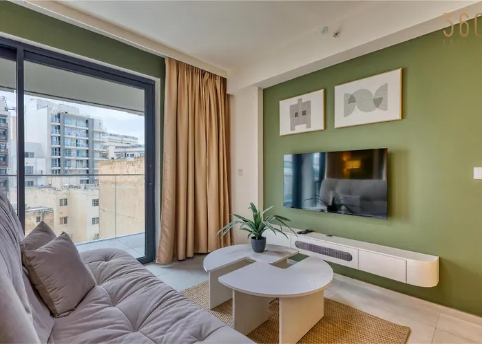 The Official Mercury A 2br Luxury With Wifi Apartament St. Julian's